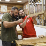 И снова практикум «Основы столярного мастерства»!