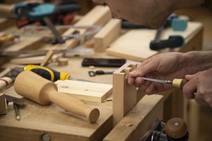 Подчистка соединения (Практикум столярного мастерства, весна 2020)