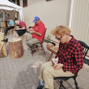 Практикум "Рубленная посуда из дерева"