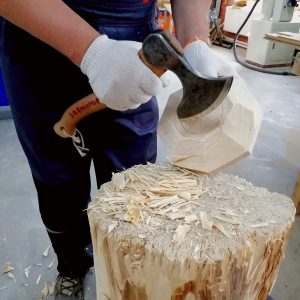 Практикум "Рубленная посуда из дерева"