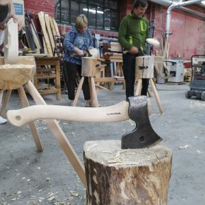 Практикум "Рубленная посуда из дерева"