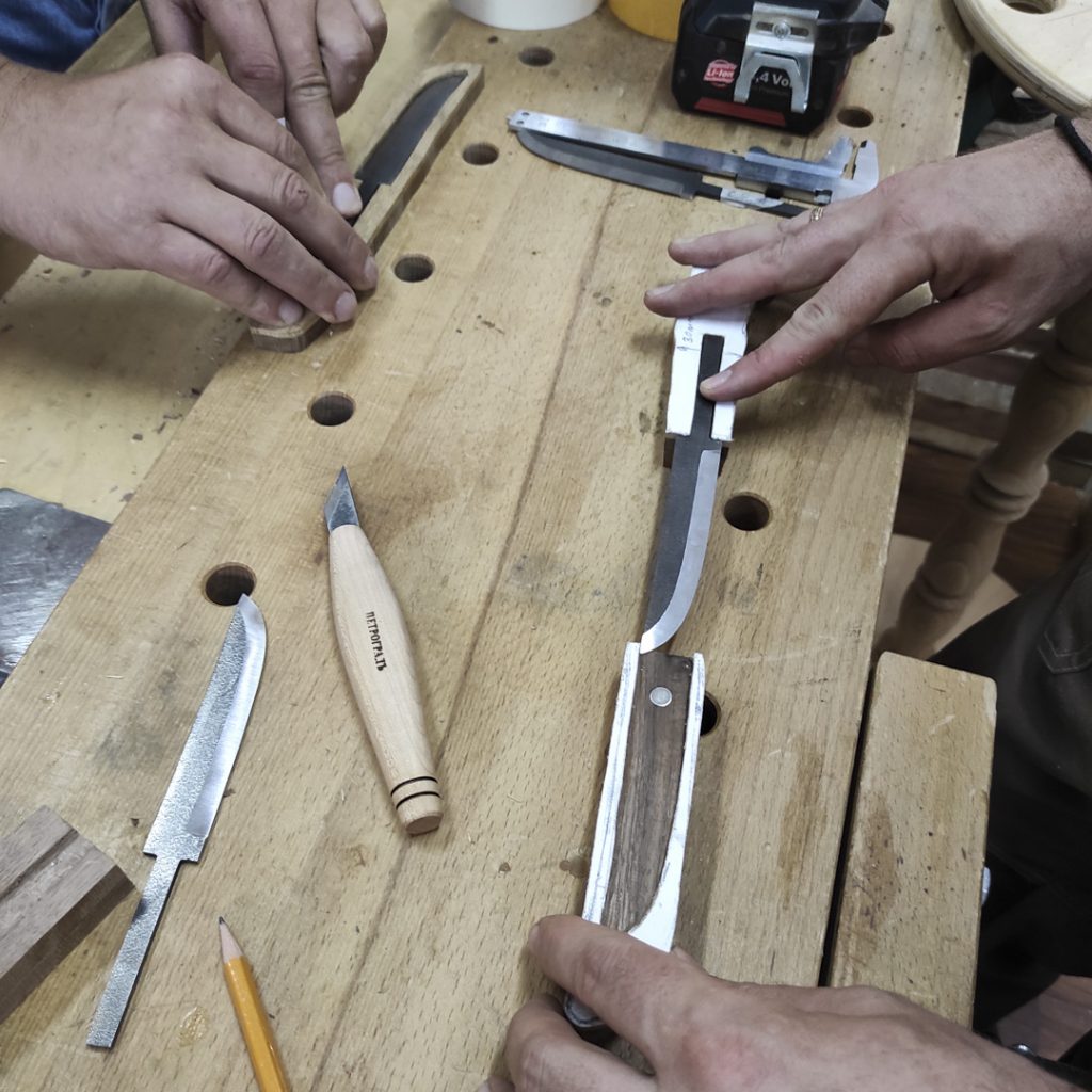 Делаем деревянные ножны для ножа