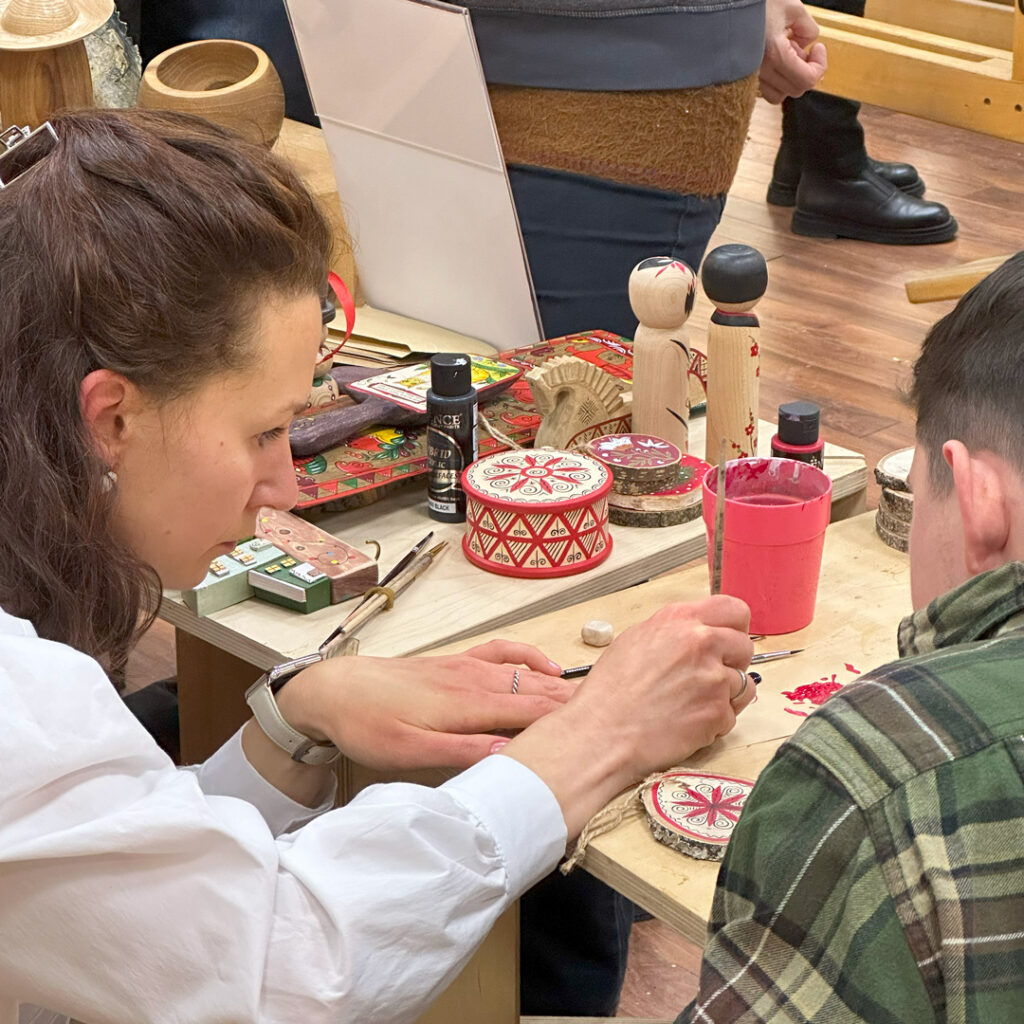 мастер-класс по росписи