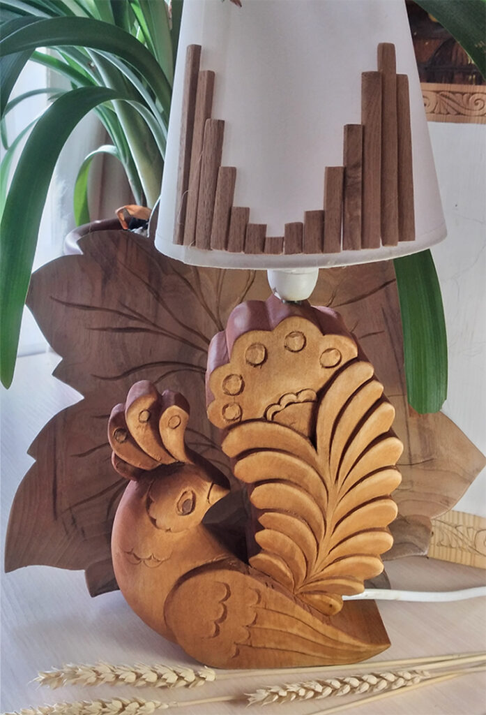 настольная лампа - Жарптица