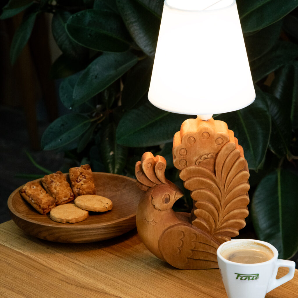 настольная лампа Жар-птица